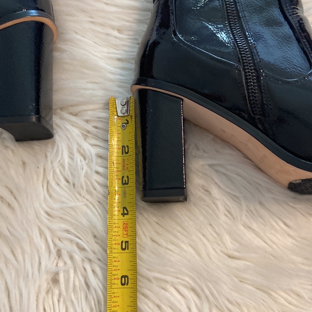 Donald Pliner Black Patent Leather Ankle Boots size 8 BNWOT see all photos - Picture 5 of 12